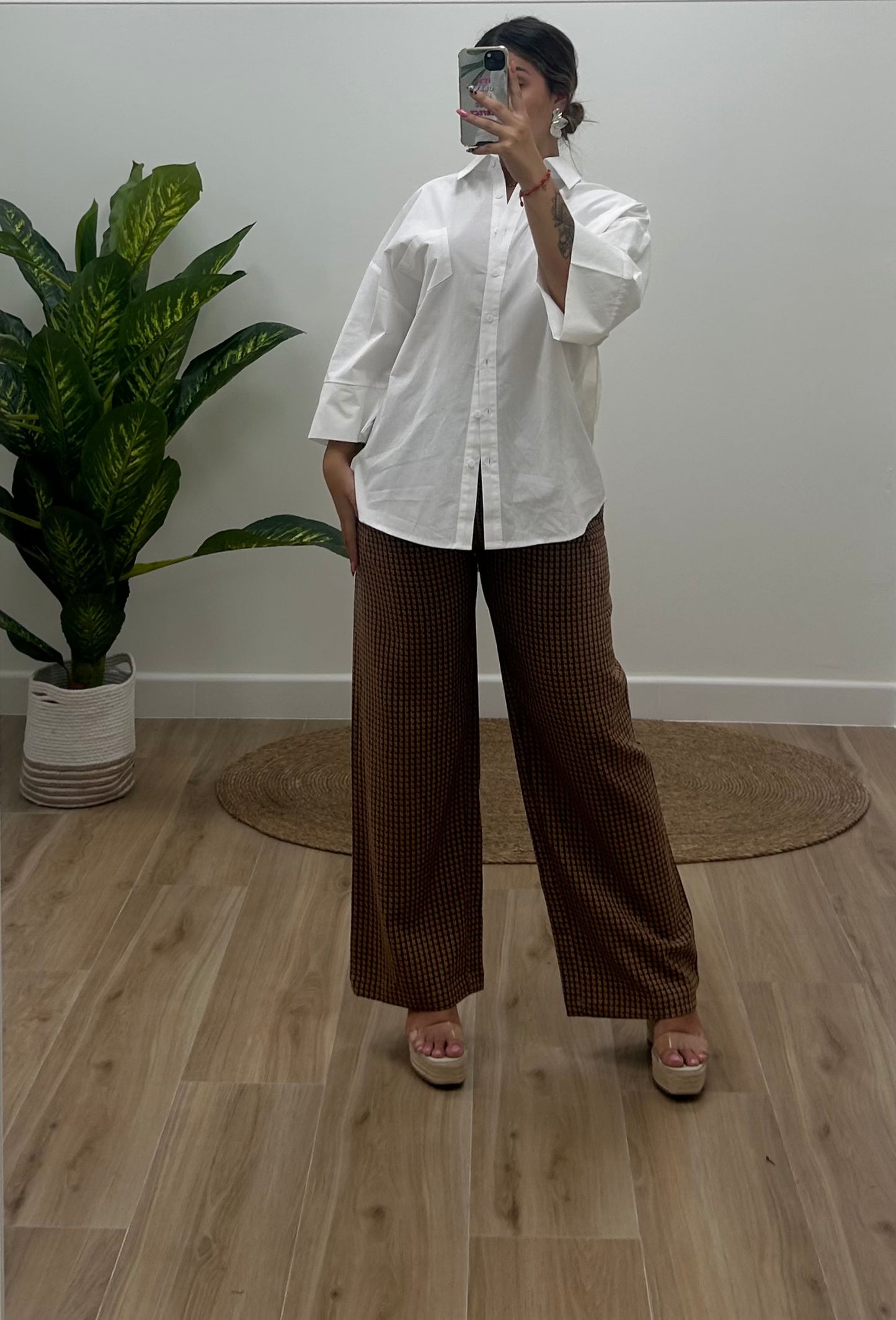 Pantalón micro pana