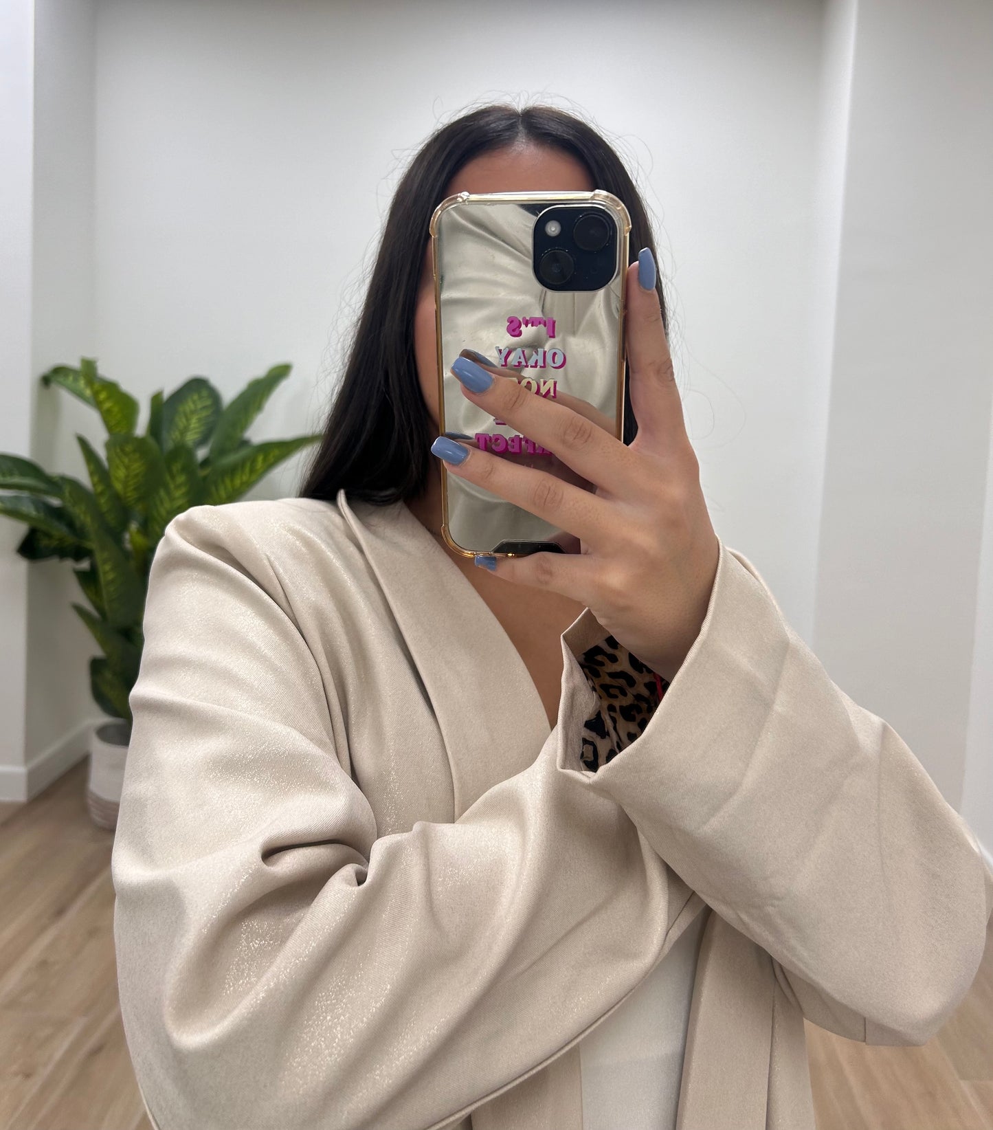 BLAZER BRILLO LEOPARDO