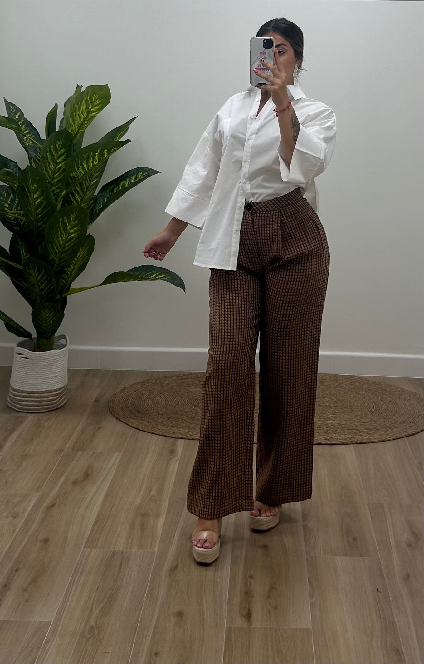 Pantalón micro pana